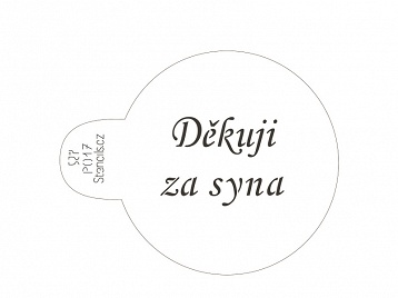 P017 Děkuji za syna
